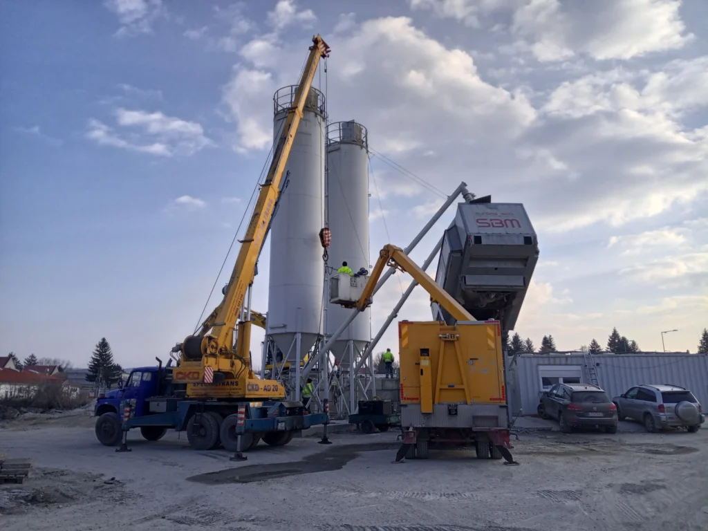 Betonáreň – Šahy